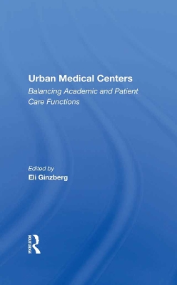 Book cover for Urban Medical Centers