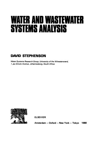 Cover of Waste and Wastewater System Analysis