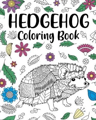 Book cover for Hedgehog Coloring Book