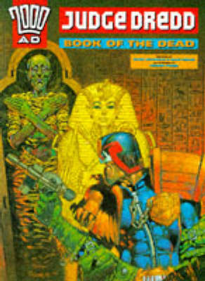 Book cover for Judge Dredd-Book of the Dead