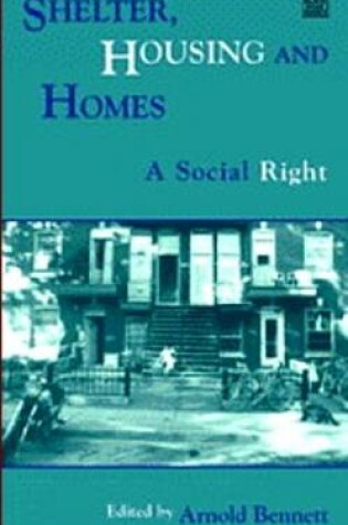 Cover of Shelter, Housing and Homes