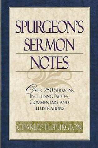 Cover of Spurgeon's Sermon Notes