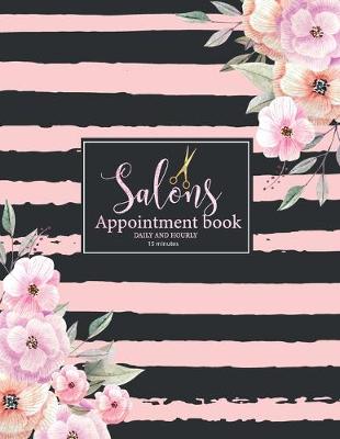 Book cover for Appointment book daily and hourly 15 minutes