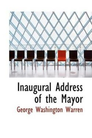 Cover of Inaugural Address of the Mayor