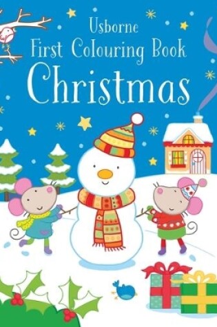 Cover of First Colouring Book Christmas