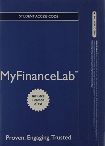 Book cover for NEW MyLab Finance with Pearson eText -- Access Card -- for Principles of Managerial Finance, Brief