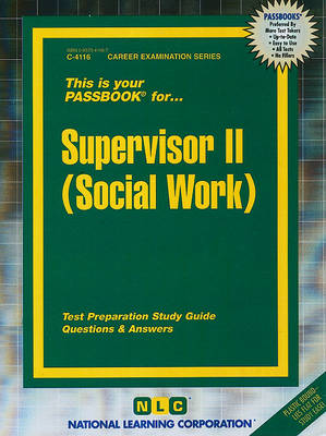 Book cover for Supervisor II (Social Work)