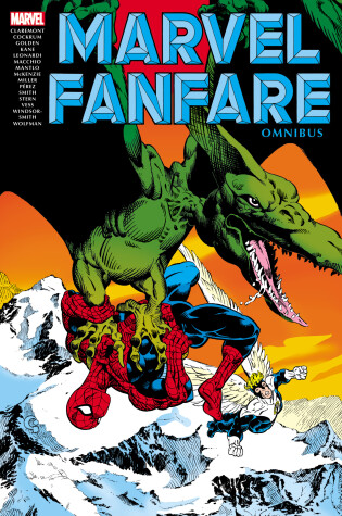 Cover of MARVEL FANFARE OMNIBUS VOL. 1 MICHAEL GOLDEN COVER