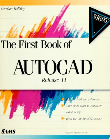 Book cover for The First Book of AutoCAD