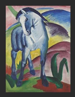 Book cover for Agenda Cavallo Blu Franz Marc