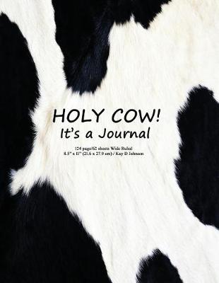 Book cover for Holy Cow! It's a Journal
