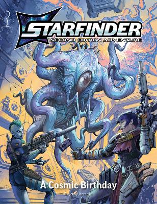 Book cover for Starfinder Second Edition Playtest Adventure: A Cosmic Birthday