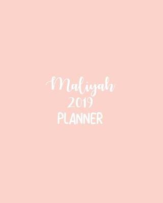 Book cover for Maliyah 2019 Planner