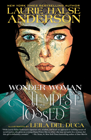 Book cover for Wonder Woman: Tempest Tossed