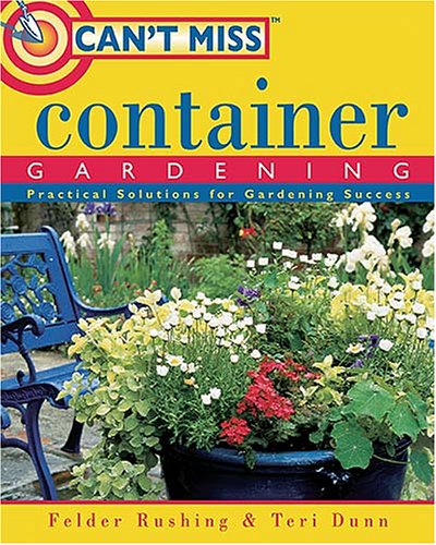 Book cover for Can'T Miss Container Gardening