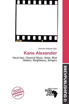 Cover of Kane Alexander