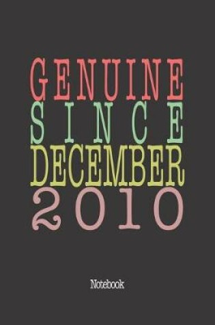 Cover of Genuine Since December 2010