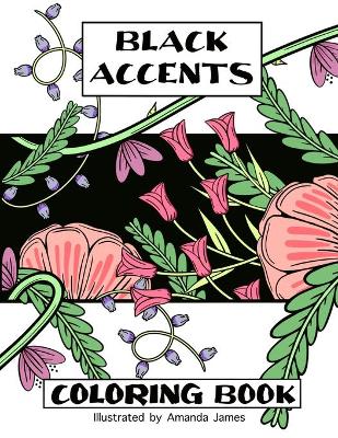 Book cover for Black Accents Coloring Book