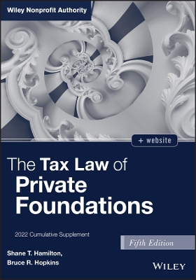 Book cover for The Tax Law of Private Foundations