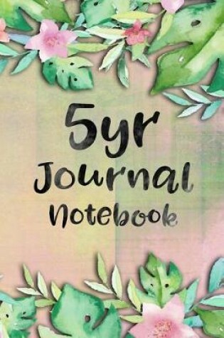 Cover of 5 Yr Journal Notebook