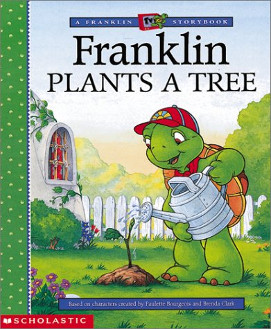 Book cover for Franklin Plants a Tree