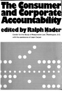 Book cover for Consumer and Corporate Accountability