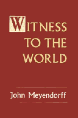 Cover of Witness to the World