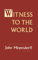 Book cover for Witness to the World