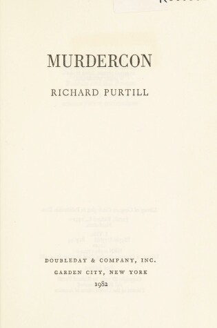 Cover of Murdercon