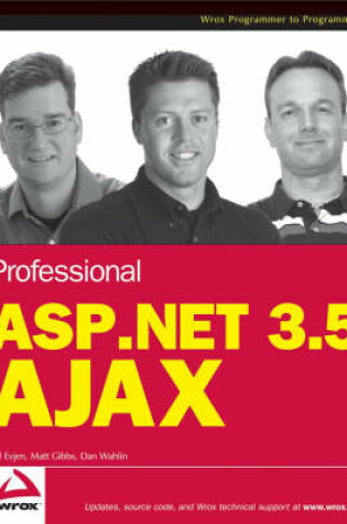 Cover of Professional ASP.NET 3.5 AJAX