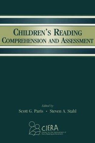 Cover of Children's Reading Comprehension and Assessment