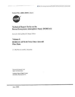 Book cover for Boreas Afm-04 Twin Otter Aircraft Flux Data