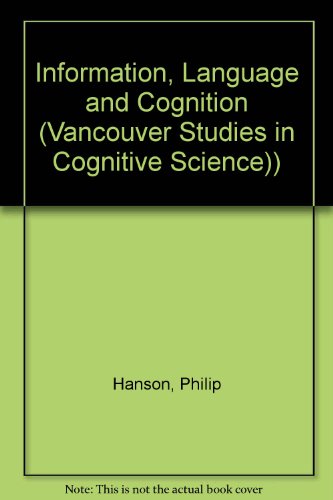 Book cover for Information, Language and Cognition