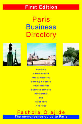 Cover of Paris Business Directory