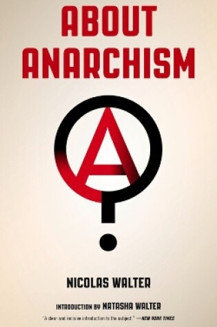 Cover of About Anarchism