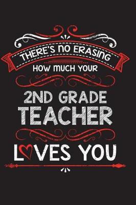 Book cover for There's No Erasing How Much Your 2nd Grade Teacher Loves You