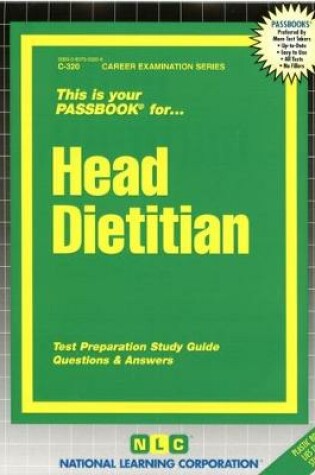 Cover of Head Dietitian