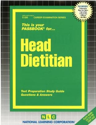 Book cover for Head Dietitian