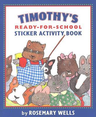 Book cover for Timothy's Ready for School Sticker Activity Book