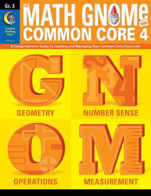 Cover of 3rd Grd Math Gnome & Common Core Four