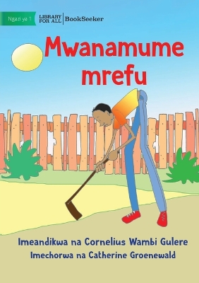 Book cover for A Very Tall Man - Mwanamume mrefu