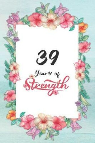 Cover of 39th Birthday Journal