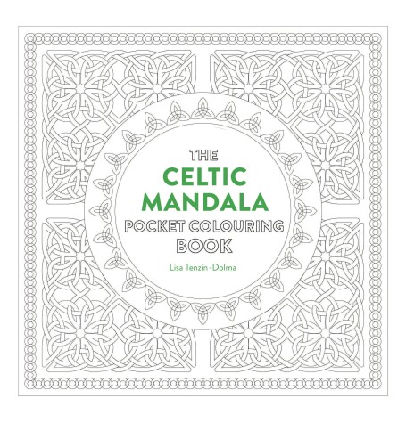 Book cover for Celtic Mandala Pocket Coloring Book