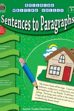 Cover of Sentences to Paragraphs