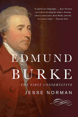 Book cover for Edmund Burke