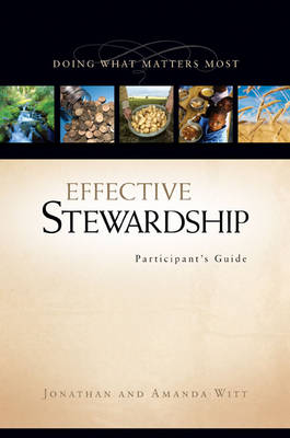Book cover for Effective Stewardship, Session 5