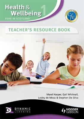 Book cover for Health and Wellbeing 1: PSHE in Scotland Teacher's Resource Book