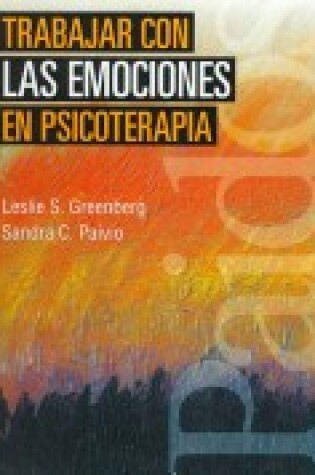 Cover of Trabajar Con Las Emociones En Psicoterapia