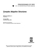Cover of Complex Adaptive Structures