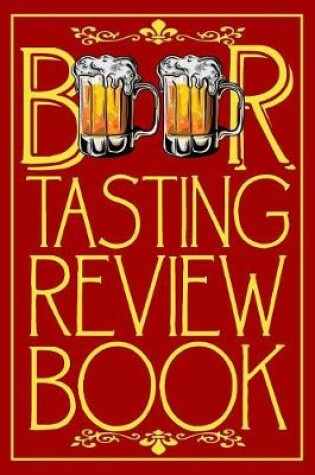 Cover of Beer Tasting Review Book Organizer with Illustration Design Gift